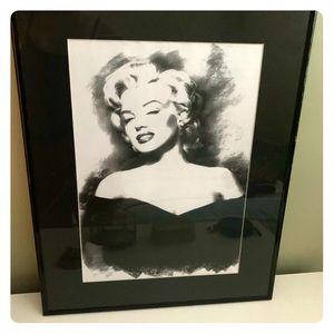 Marlyn Monroe Framed Artwork